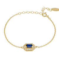 Whistledown Gemstone Bracelet Sapphire Gold-0