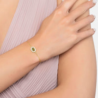 Whistledown Gemstone Bracelet Peridot Gold-1