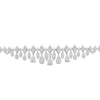 Duchess Moissanite Tennis Bracelet Silver-2