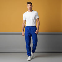 Blue Track Pants For Women | Unisex All-Over Print Streetwear Joggers