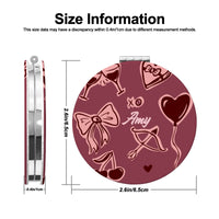 Custom Spa Gift Set | Romantic Cherry Ribbon & Bow Print Kit