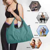 Women's Teal Gym Bag