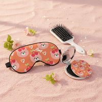 Personalized Pamper Gift Set | Teddy Bear & Cherry Print 3 Piece Kit