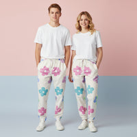 Tracksuit Floral | Unisex All-Over Print Streetwear Joggers