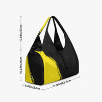 Black And Yellow Gym Bag Womens