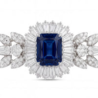 Countess Gemstone Bracelet Sapphire Silver-2