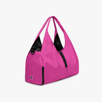 Women's Hot Pink Gym Bag in Canvas
