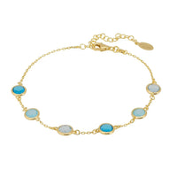 Sardinia Bracelet Gold The Blues-0
