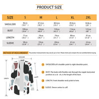 Cow Print Cardigan | Multicolor Color Block Animal Pattern Sweater