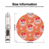 Personalized Pamper Gift Set | Teddy Bear & Cherry Print 3 Piece Kit