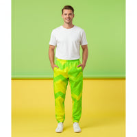 Green Track Pants | Unisex Lightweight Streetwear Joggers