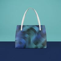 Metallic Blue Handbag | Blue Shoulder Handbag