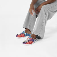 Women's Blue Floral EVA Clogs