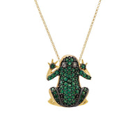 Frog Prince Necklace Gold-0