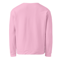 Light Pink Sweater | Aesthetic Pastel Pattern Unisex Pullover