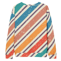 Stripe Sweater | Colorful Striped Aesthetic Unisex Pullover