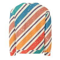 Stripe Sweater | Colorful Striped Aesthetic Unisex Pullover