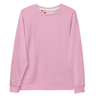 Light Pink Sweater | Aesthetic Pastel Pattern Unisex Pullover