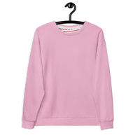 Light Pink Sweater | Aesthetic Pastel Pattern Unisex Pullover