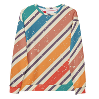 Stripe Sweater | Colorful Striped Aesthetic Unisex Pullover