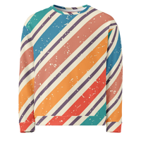Stripe Sweater | Colorful Striped Aesthetic Unisex Pullover