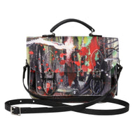 Leather Midi Satchel - Rachel Gadsden Artist Edition-3