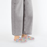 Daisy Floral Multi Coloured EVA Clogs Nurse Work Shoes