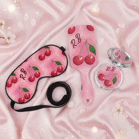 Travel Beauty Essentials | Personalized Pink Cherry Gift Set