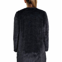 De La Creme Womens Faux Fur Classic Coat