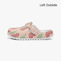 Women's Blush Pink Cherry EVA Clogs