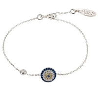 Evil Eye Bracelet Silver-0