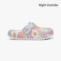 Daisy Floral Multi Coloured EVA Clogs Nurse Work Shoes