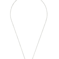 Great Gatsby Pendant Necklace Emerald Silver-2
