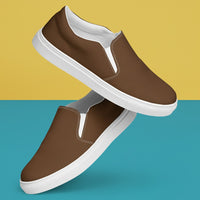 Womens Canvas Shoes Brown | Earthy Toned Sneakers