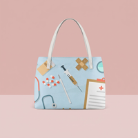 Tote Bags For Women Medical Icon Nursing Design