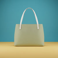 Sage Green Handbag | Soft and Subtle PU Leather Tote