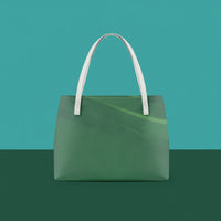 Green Handbag | Waterproof PU Leather Shoulder Tote