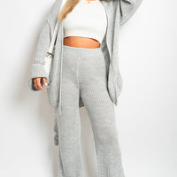 Belted Pocket Knit Co-ord Set
