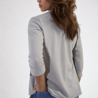 Open Front Cardigan with Front Pockets