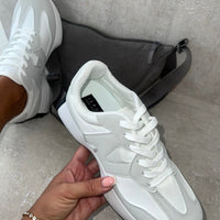 Low Top Lace Up Trainers