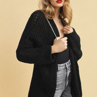 Chunky Long Sleeve Knitted Cardigan