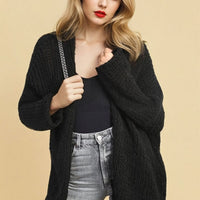 Chunky Long Sleeve Knitted Cardigan