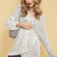 Chunky Long Sleeve Knitted Cardigan