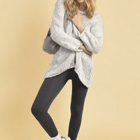 Chunky Long Sleeve Knitted Cardigan
