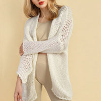 Chunky Long Sleeve Knitted Cardigan