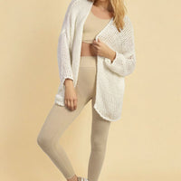 Chunky Long Sleeve Knitted Cardigan