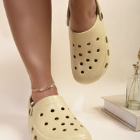 Classic Platform Clog Sandals