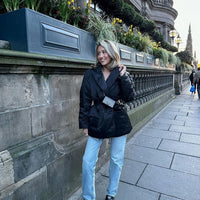 Oversized Belted Jacket