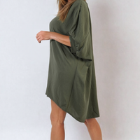 Balloon Sleeve Oversized Top
