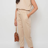 Short Sleeve Boxy Lounge Wear Co-ord Set